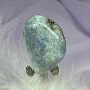 Sehr seltener großer blauer Hackmanit Grabstein, Sodalit 33g SN54426 - Bild 1 von 4