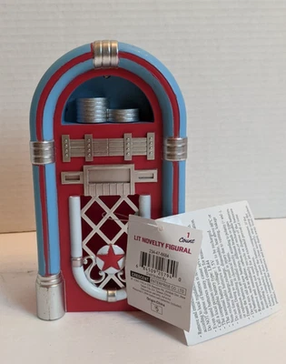 Retro Jukebox Light Up Desk Table Shelf Decor Night Light Battery Powered - Image 1 of 4