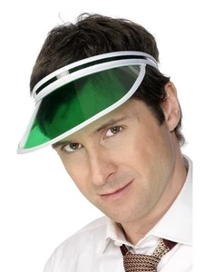 Smiffys Poker Visor, Green - Picture 1 of 1
