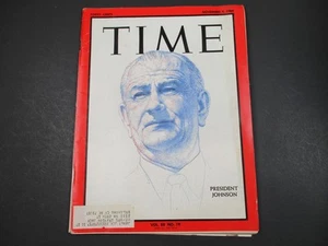 Time Magazine November 4 1966 Special Issue President Johnson VTG - Picture 1 of 3