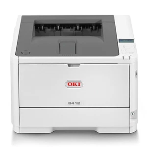 OKI B412DN Netzwerk Laserdrucker - DIN A4, Monochrom, Duplex - Bild 1 von 3