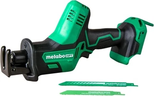 Metabo HPT 18V Cordless One-Handed Reciprocating Saw, Lightweight Green  - Picture 1 of 11