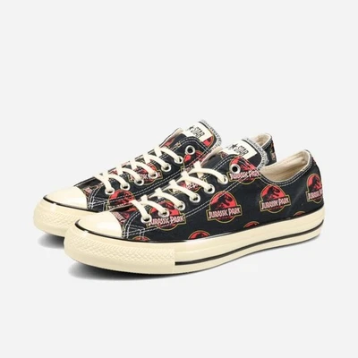 Converse ALL STAR AGED LG OX / JURASSIC PARK Black 31315580 low cut sneaker - Image 1 of 4