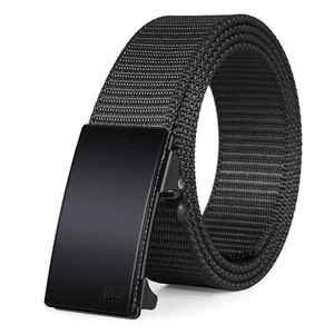 Fairwin Herren Ratsche Web Gürtel, 1,25 Zoll Nylon automatische Schnalle, keine Löcher Invi... - Bild 1 von 7