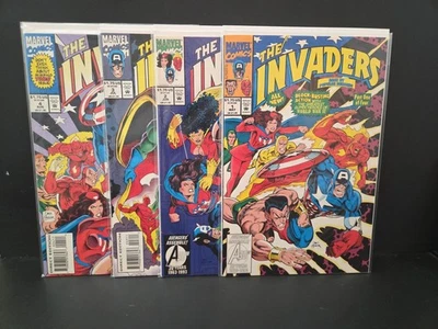 Invaders #1-4 Complete Series Set 1st Battle-Axis Team - Image 1 of 4
