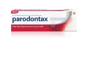 Pasta de dientes diaria con flúor PARADONTAX de 90 gm X 2 tubos para prevenir el sangrado de las encías  - Imagen 1 de 8