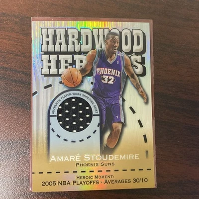 2006 Topps Chrome Amare Stoudemire Hardwood Heroes Refractor /99 - Image 1 of 2