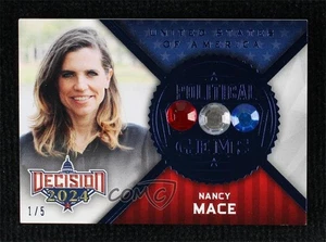 2024 Decision 2024 Political Gems Blue 1/5 Nancy Mace #PG21 3hd - Picture 1 of 3