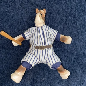 Vintage Russ Shoeless Joe Jackson Pferd Figur Baseball Chicago White Sox 8 Zoll  - Bild 1 von 7