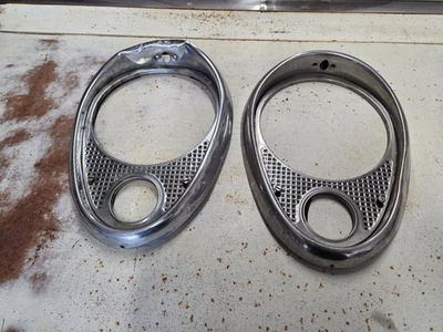 53 biseles de faros Buick Roadmaster 1953... Chevy Olds Hot Rod personalizado con plomo Foto 1 de 4