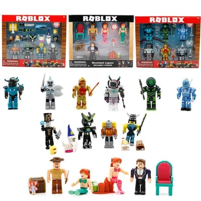 Versatile Roblox Game Figma Oyuncak Robot Mermaid Playset Action Mini
