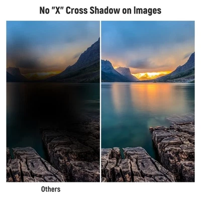 ND2-ND32 Neutral Density Filter 49-67mm 2 in 1 Black Mist Diffusion 1/4 Filter - Image 1 of 4