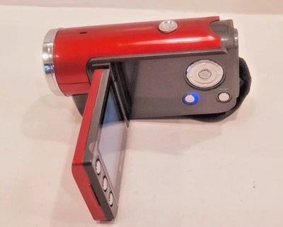 Mustek DV526L Digital Video Camera 6-in-1 Multi-Functional Camera Red Camcorder - Image 1 of 3