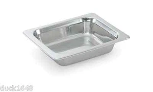 Vollrath Miramar 8230705 1/2 Size Mirror-Finished Stainless Steam Table Food Pan