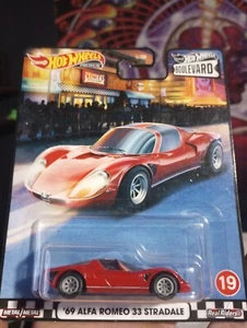 Hot Wheels Premium - Boulevard - '69 Alfa Romeo 33 Stradale - Picture 1 of 1