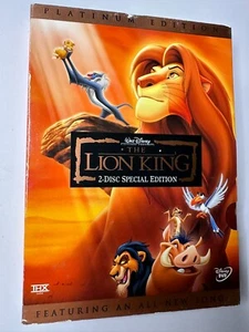 The Lion King (Two-Disc Platinum Edition) - Adventure, Animation, Drama DVD - Picture 1 of 5