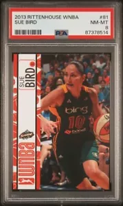 2013 Rittenhouse WNBA Sue Bird PSA 8 Seattle Storm UCONN Huskies - Picture 1 of 2