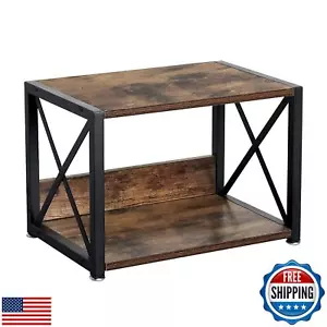 Giikin Desktop Printer Stand with 2 Tier Wood Storage Shelves, Multi-Purpose - Picture 1 of 5