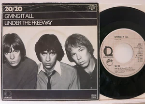 20/20 – Giving It All / Under The Freeway 7" Single Line Rec. 6.12463 Germany - Picture 1 of 1
