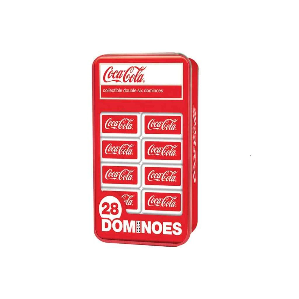 MasterPieces® Coca-Cola® Double-Six Dominoes Set - Изображение 1 из 1
