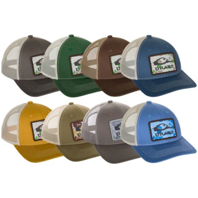 Drake Waterfowl Old School Camo Patch 2.0 Mesh Back Cap - Image 1 of 2