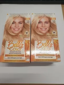 Garnier Belle Color 9.3 natürliche helle honigblonde permanente Haarfarbe X2 19,99 £ - Bild 1 von 12