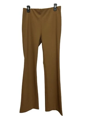 Pantalones de vestir Joie acampanados de pierna talla 8 tostados tiro alto Foto 1 de 4