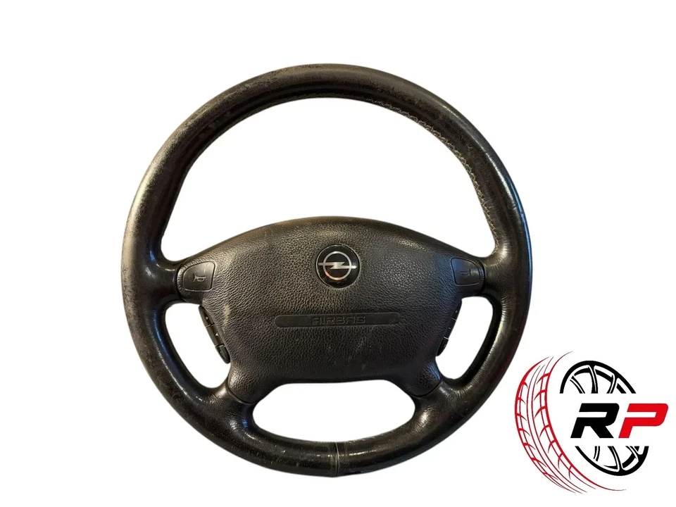Lederlenkrad Lenkrad Leder Multifunktional Lenkung Schwarz Opel Vectra B - Bild 1 von 4