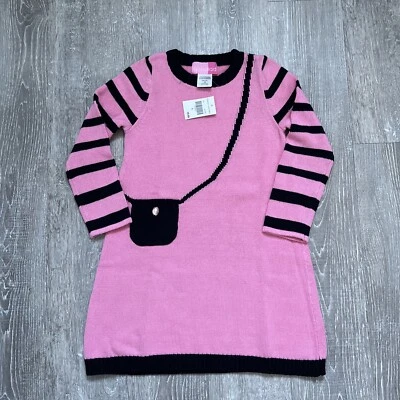 Vestido Cartera Good Lad Niñas Talla 6 Rosa/Azul Marino Nuevo Estado  Foto 1 de 4