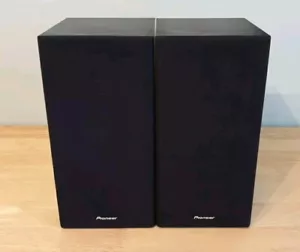 Par de altavoces Pioneer S-HM10DAB Mini sistema Hi-Fi en negro probados funcionando - Imagen 1 de 9