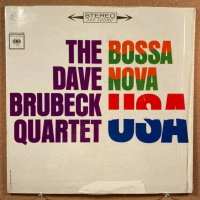THE DAVE BRUBECK QUARTET:BOSSA NOVA USA-COLUMBIA CS-8798-IN SHRINK-2 EYE- NM - Image 1 of 4