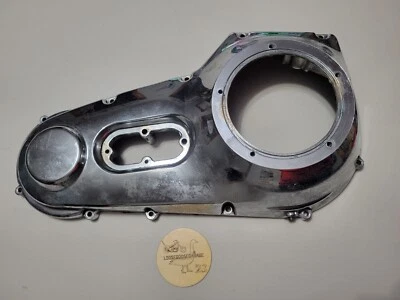 Cubierta primaria exterior cromada 99-06 Harley Davidson Softail Dyna 60506-99 Glide OEM Foto 1 de 4