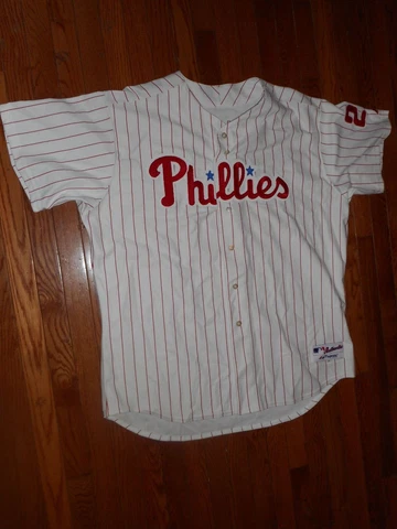 MAJESTIC CHASE UTLEY 26 XXXL PHILADELPHIA PHILLIES JERSEY 56 Cover