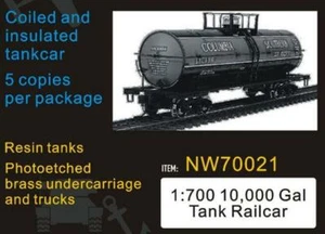 1/700 WWII 10.000 Gal Tank Rail Car NW70021 - Picture 1 of 3