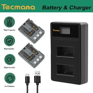 2X Batería NB-2LH NB-2L BP-2L12 1700mAh + Cargador para Canon PowerShot S60 S70 S80 - Imagen 1 de 13