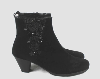 Gabor Botines Piel, Strasstein Mujer Gr.38/38,5 (UK-5, 5) Muy Buen Estado - Imagen 1 de 4