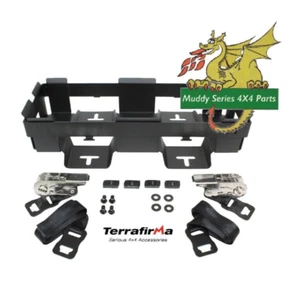 Land Rover Nato 20 Ltr Dachträger Kanister Halter Träger 4x4 Expedition Ablage - Bild 1 von 2