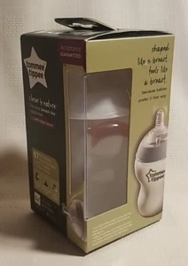 Tommee Tippee Closer to Nature Anti Colic Valve 9oz Baby Bottle New In Box - Picture 1 of 2