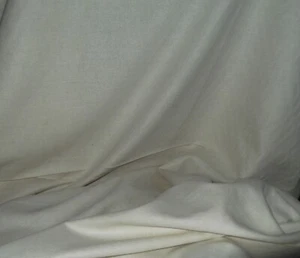 NATURAL IVORY SILK TUSSAH TWEED FABRIC, 91 cm wide, SOLD PER METRE, NEW, AUST - Picture 1 of 5