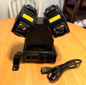 XFAL LIGHTS DOUBLE HEAD 3 IN 1 PARTY DJ LIGHT DUAL HEAD,ROTATING - Picture 1 of 3