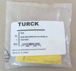 Sensor de campo magnético Turck para cilindros neumáticos, BIM-IKE-AP6X-H1141 CON KLI-2 - Imagen 1 de 3