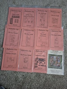 NEW 2000 SG Quilting Patterns Autumn Joy 12 Quilt Blocks. Quakertown Quilts, Inc - Picture 1 of 2