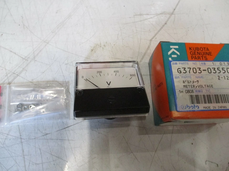Kubota "SQ3250 & SQ3350 Series" Volt Meter G370303550 (USA Machines Only) - Image 1 of 1