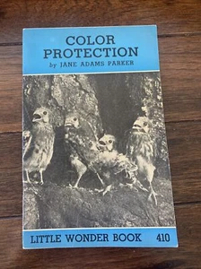 Color Protection By Jane Adams Parker 1946 Little Wonder Book 410 - Bild 1 von 3