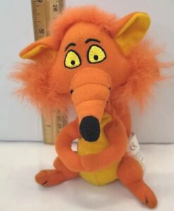 Disney Store Mary Poppins Orange Fox Plush Stuffed Animal Vintage 1998 