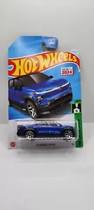 Hot Wheels 2024 24 basic series chevy silverado ev rst blue #110 / 250 - Picture 1 of 3