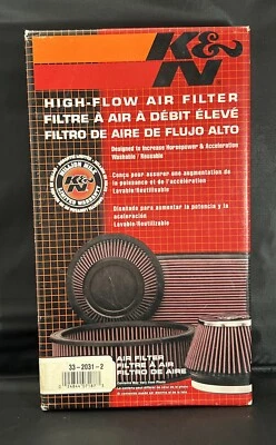 Filtro de aire de repuesto K&N 33-2031-2 para Nissan/Infiniti/Subaru nuevo Foto 1 de 4
