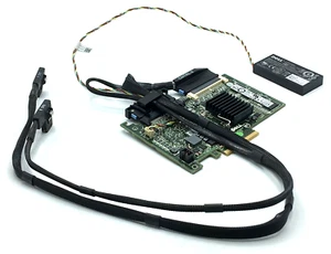 Dell Perc 6/i PowerEdge Server Integrated Raid Controller Card w/ Cables T954J - Picture 1 of 9