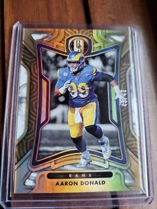 2022 Panini Gold Standard Aaron Donald Platinum #45/49 SSP Los Angeles Rams