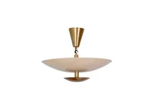 6 Light Ceiling Flushmount light Pendant Mid Century Modern Raw Brass Sputnik ch - Picture 1 of 9